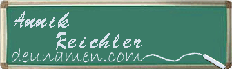 Annik Reichler Visitenkarte